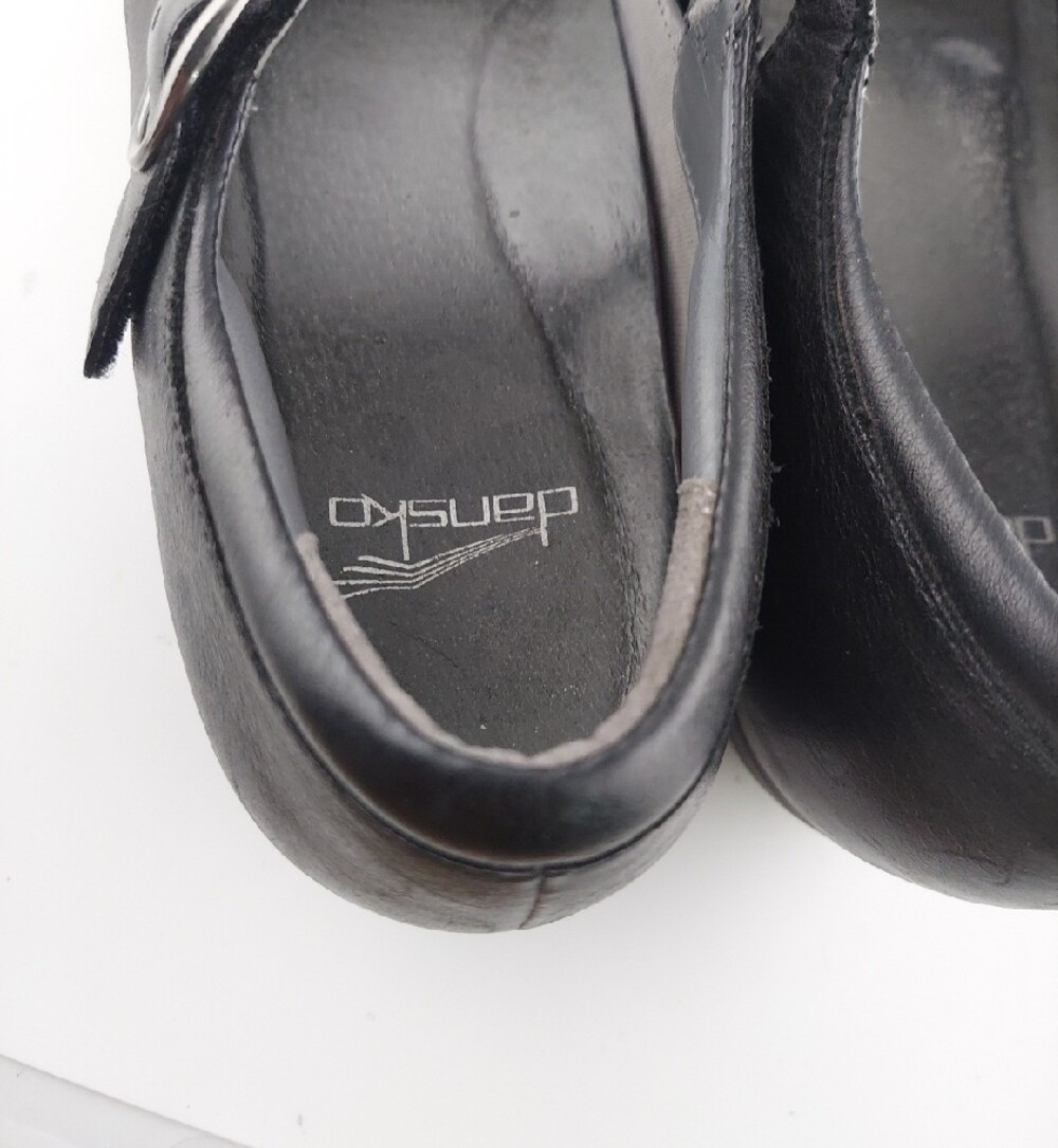 Dansko Classic Black Mary Jane Women's Comfort Shoes - Picture 3 of 7